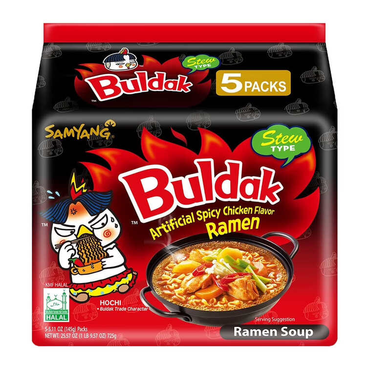 BULDAK NOODLES STEW TYPE FLAVOR